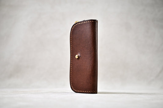 4522｜キーケース 過去の作品（ブッテーロ ブラウン×ブルー）