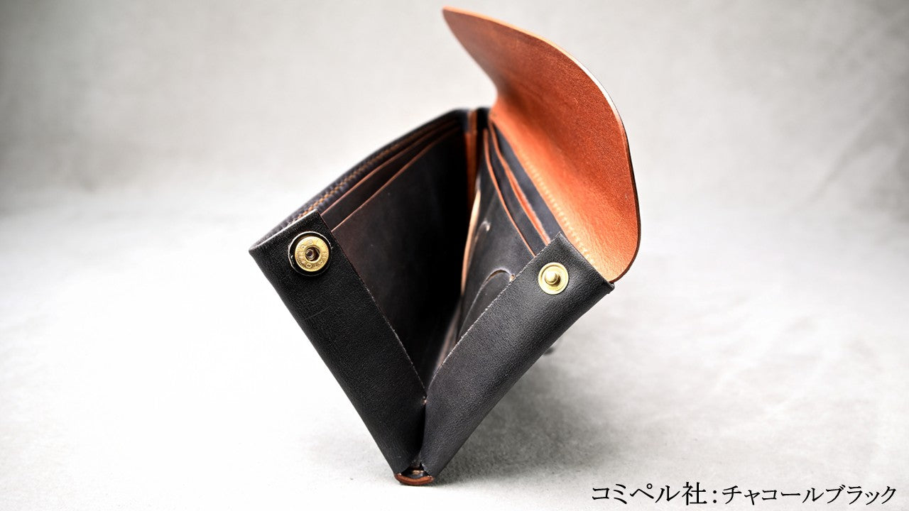 8551 コンパクト長財布｜新しい開き方のL字｜OUGI Leathers